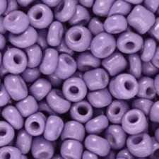 Seed beads 6/0 (4mm) Crocus petal purple